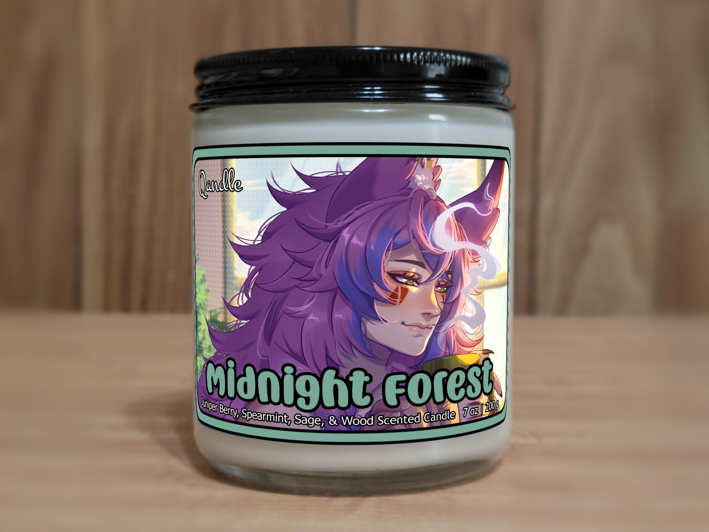 Midnight Forest Candle