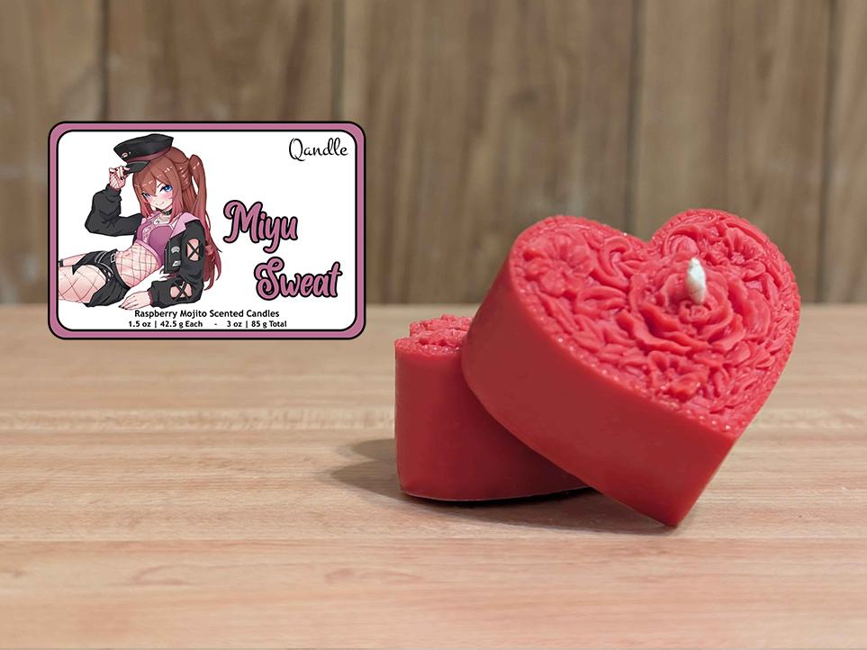 Miyu Sweat Heart Candles