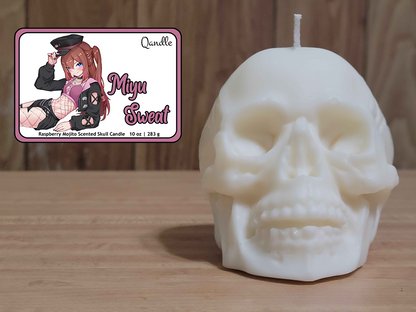 Miyu Sweat Skull Candle