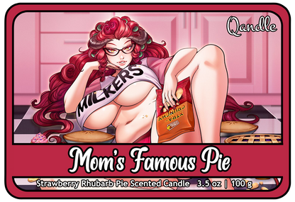 Mom's Famous Pie Feminine Body Candle