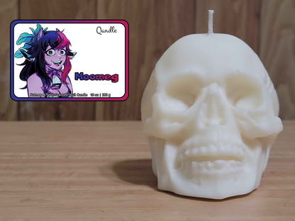 Moomeg Skull Candle