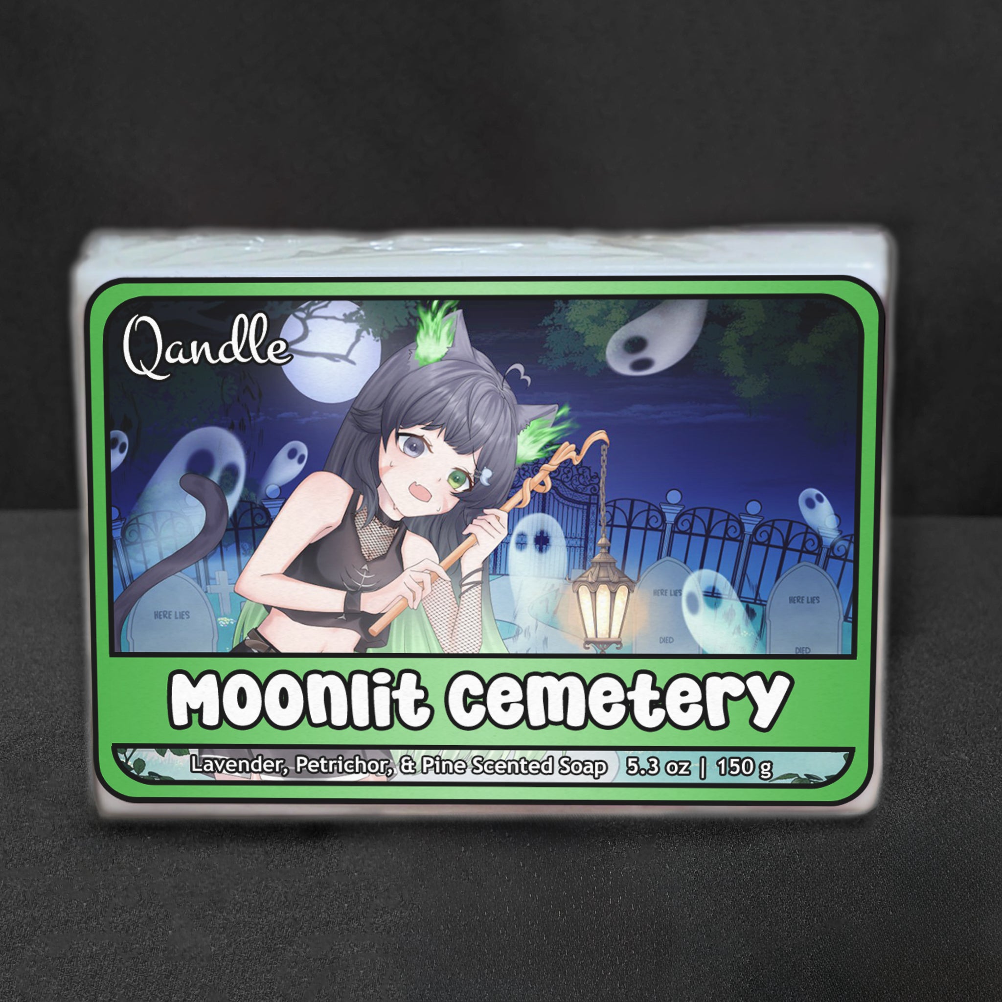 Moonlit Cemetery Soap Bar