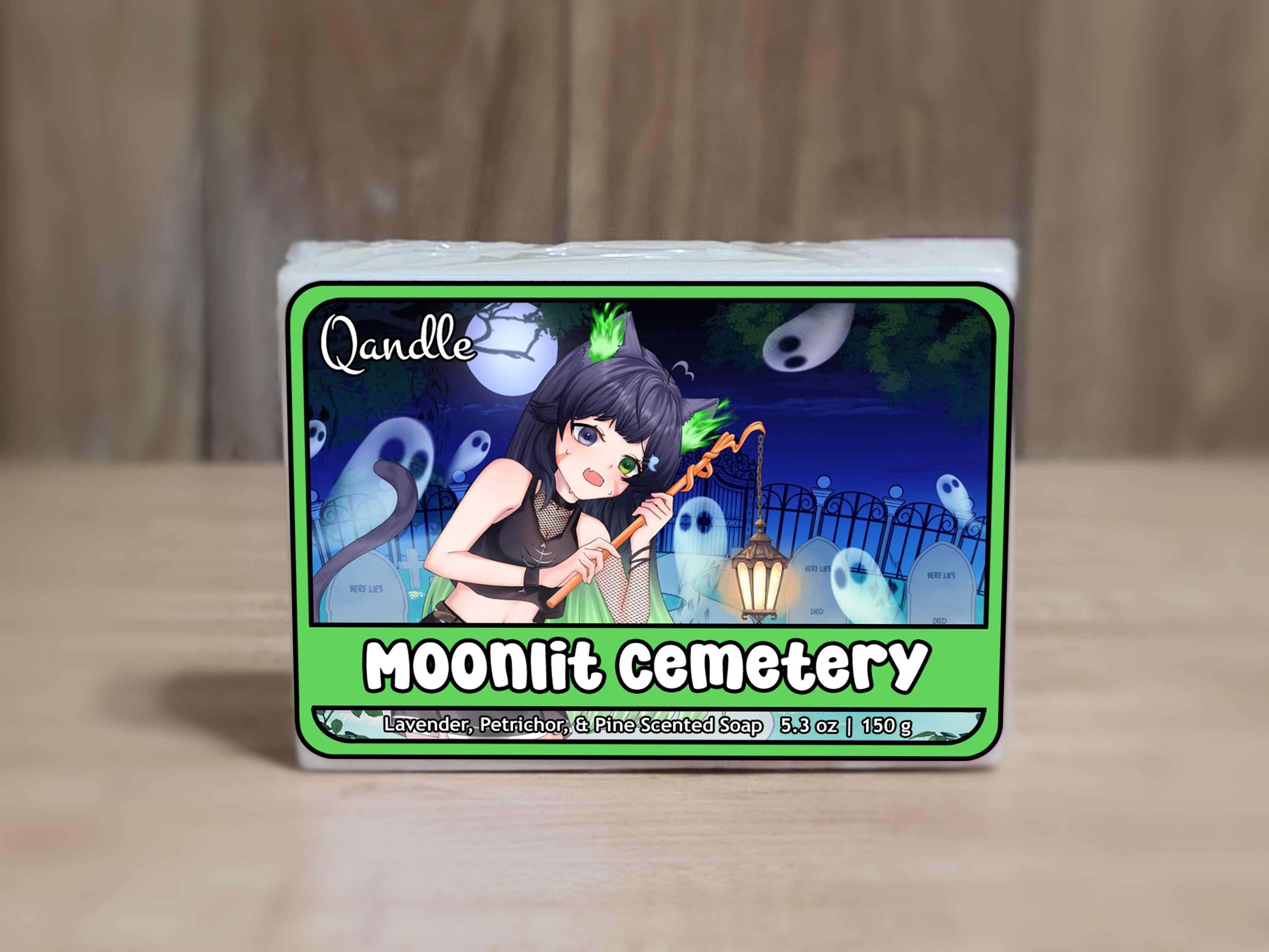 Moonlit Cemetery Soap Bar