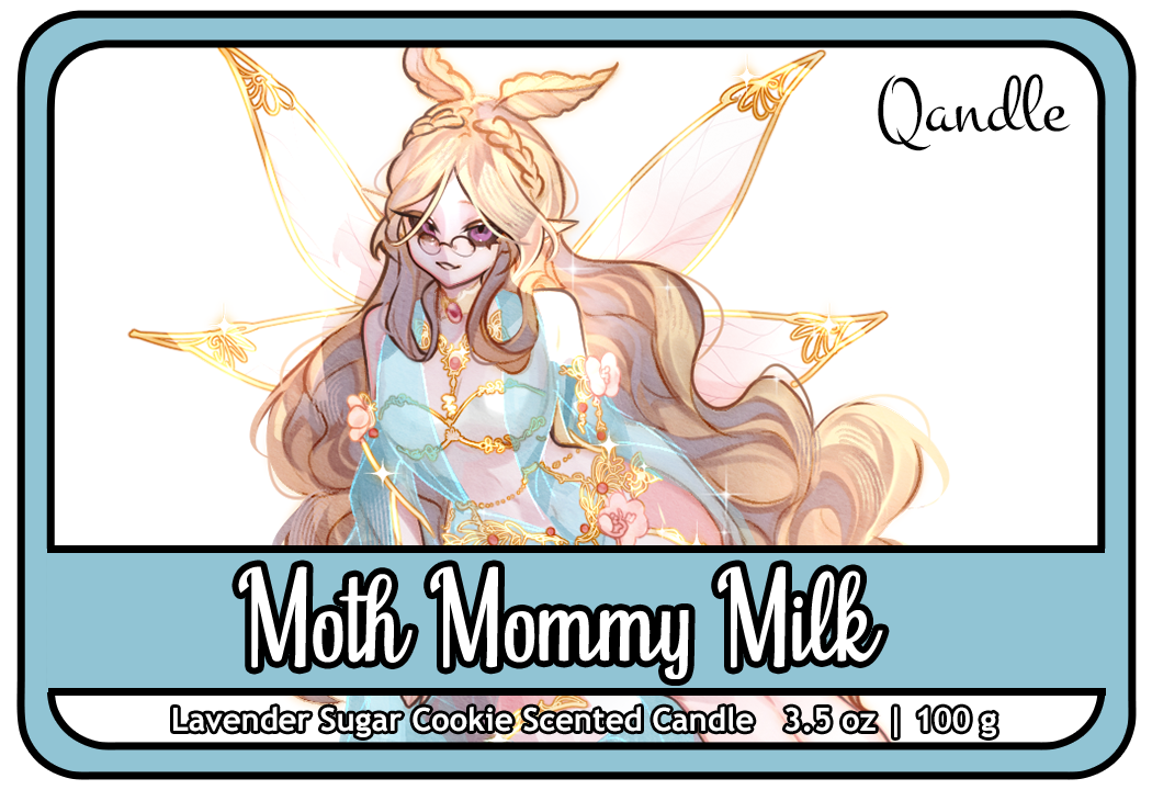 Moth Mommy Milk Feminine Body Candle