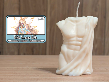 Moth Mommy Milk Masculine Body Candle