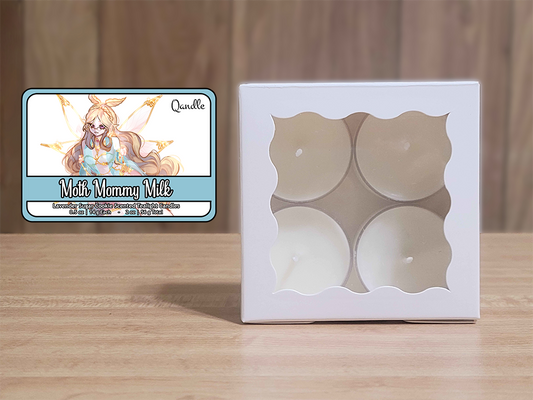 Moth Mommy Milk Tealight Candles