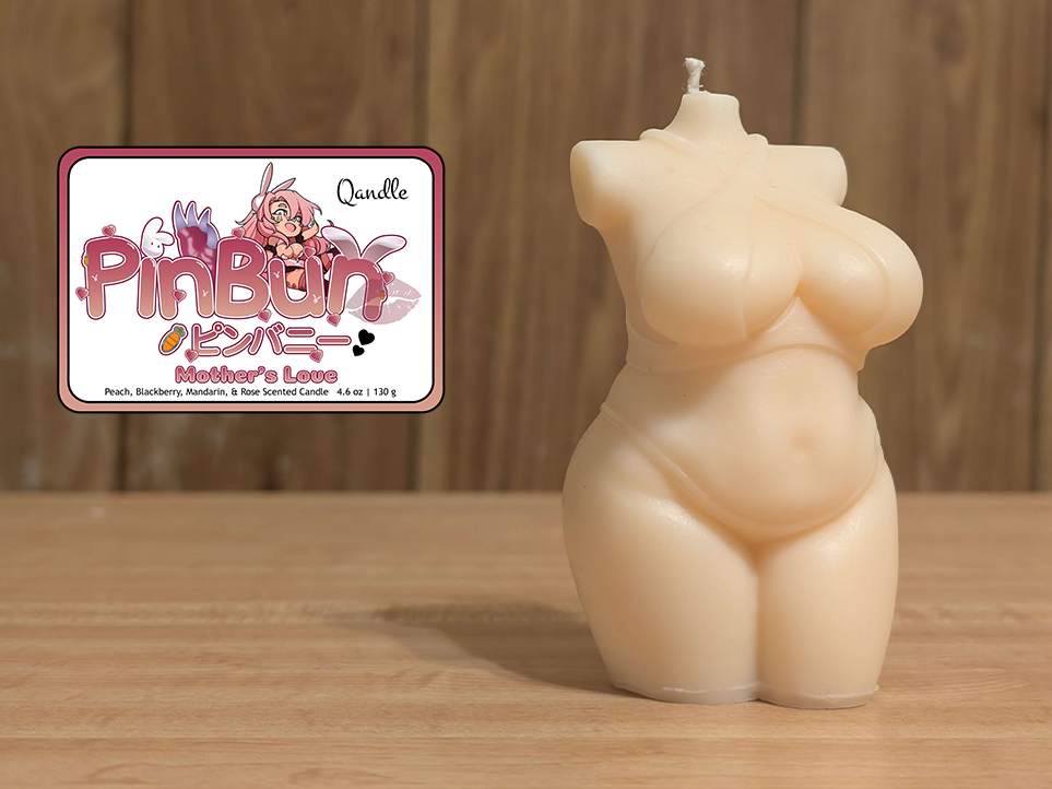 Mother's Love Curvy Body Candle