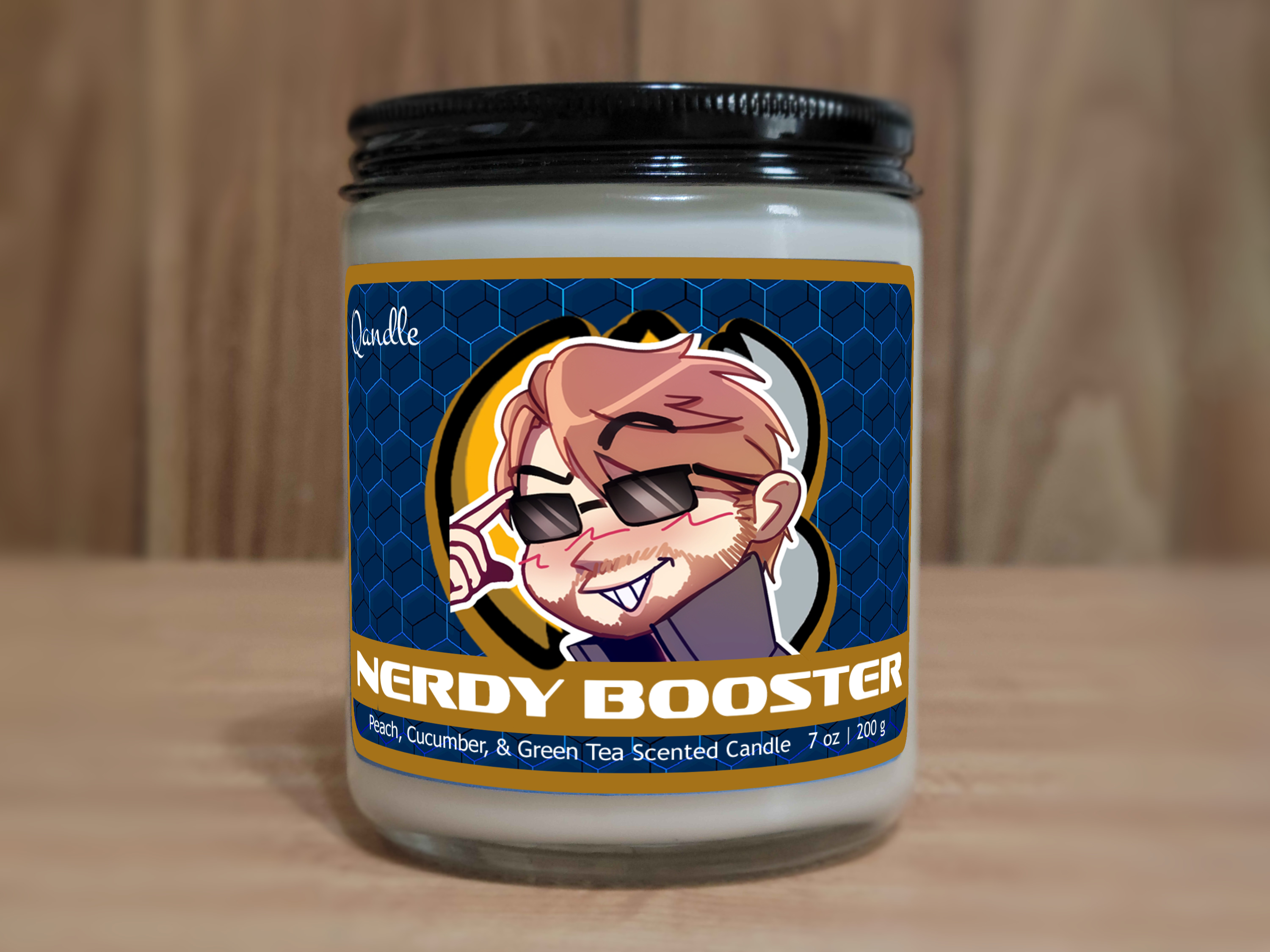 Nerdy Booster Candle