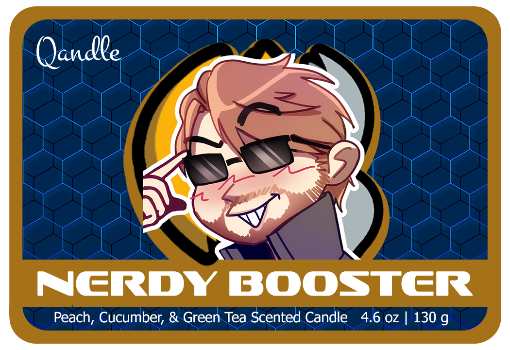 Nerdy Booster Curvy Body Candle