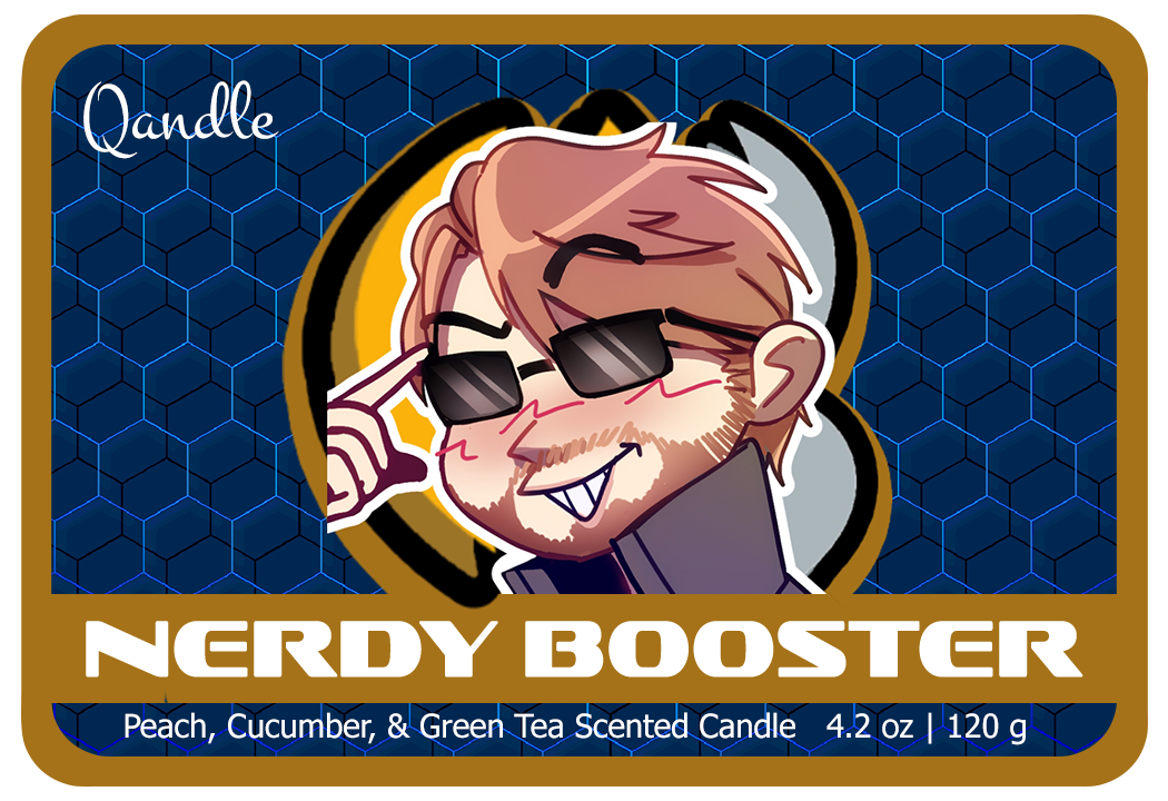 Nerdy Booster Masculine Body Candle