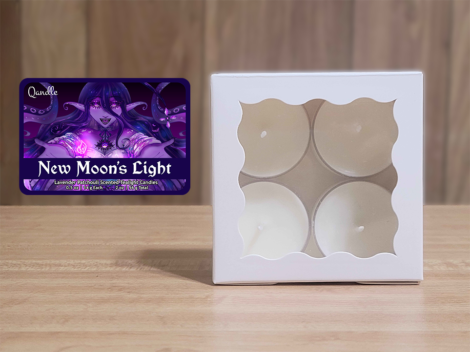 New Moon's Light Tealight Candles