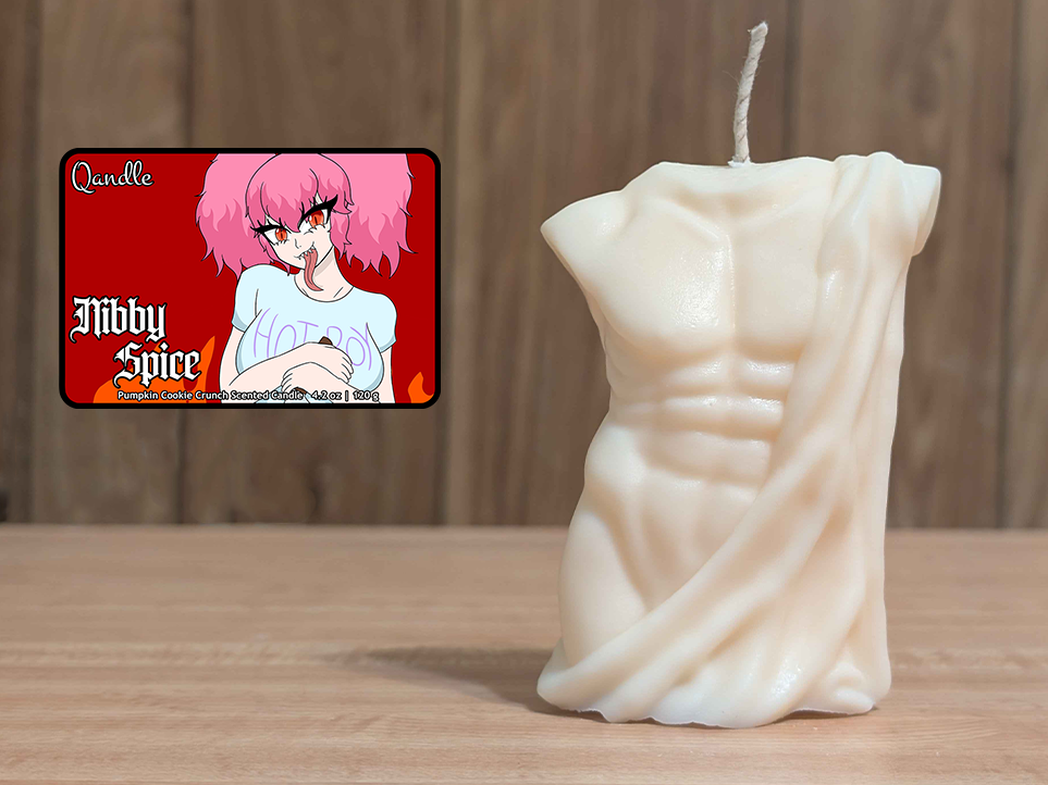 Nibby Spice Masculine Body Candle