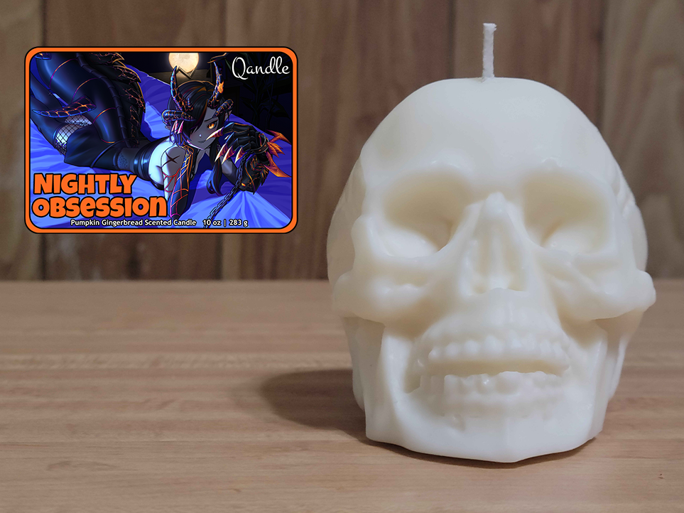 Nightly Obsession Skull Candle