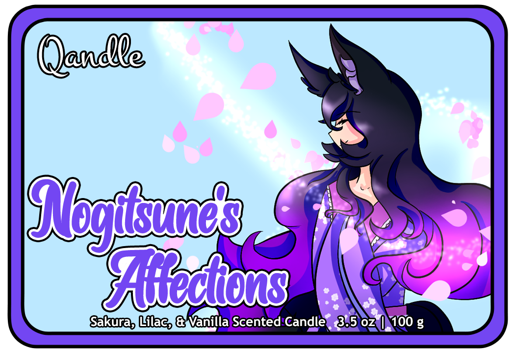 Nogitsune's Affections Feminine Body Candle