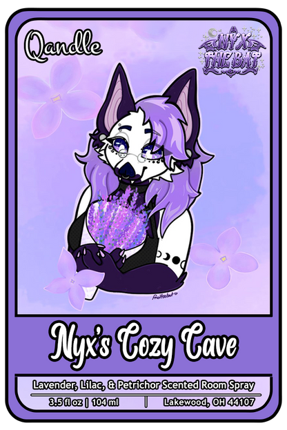 Nyx's Cozy Cave Room Spray