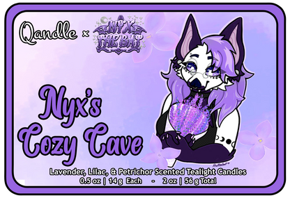 Nyx's Cozy Cave Tealight Candles