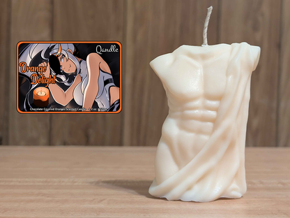 Orange Delight Masculine Body Candle