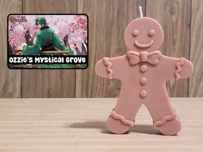 Ozzie's Mystical Grove Gingerbread Man Candle