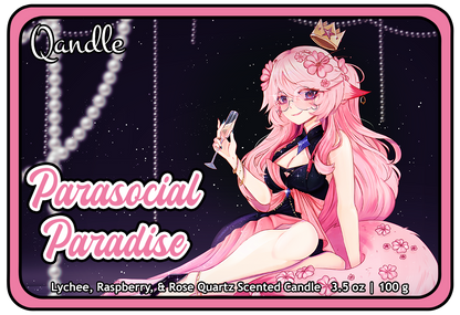 Parasocial Paradise Feminine Body Candle