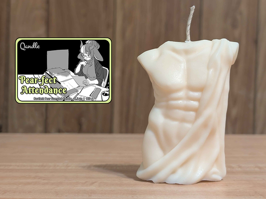 Pear-fect Attendance Masculine Body Candle