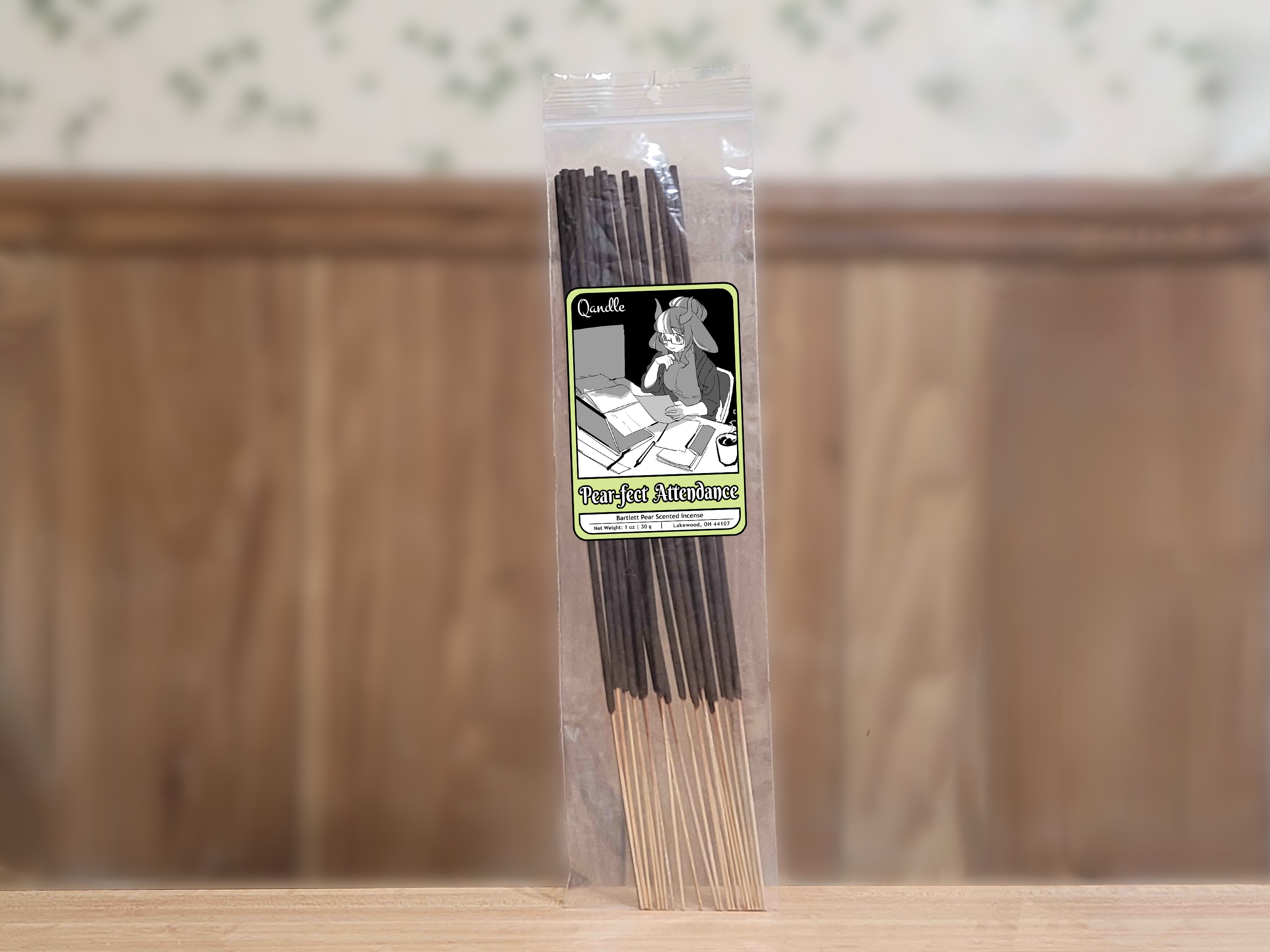 Pear-fect Attendance Incense Sticks