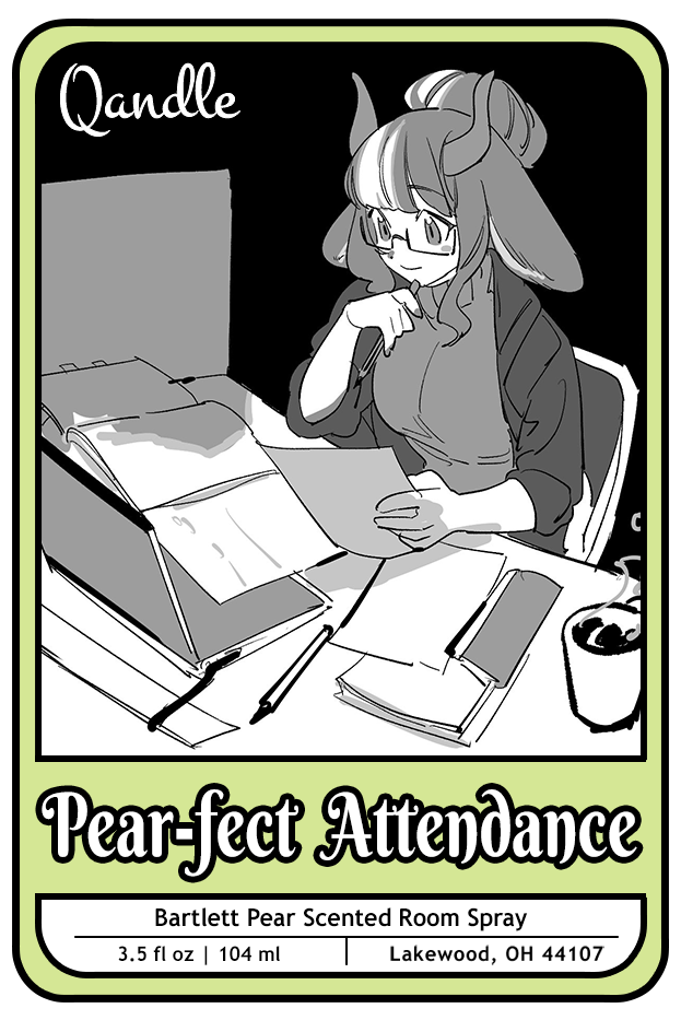 Pear-fect Attendance Room Spray