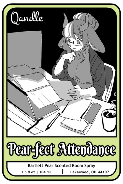 Pear-fect Attendance Room Spray