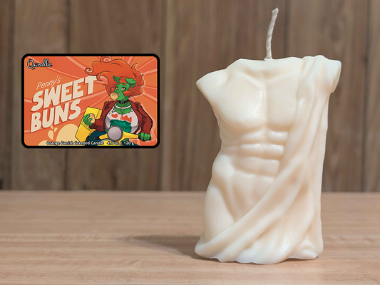 Penny's Sweet Buns Masculine Body Candle