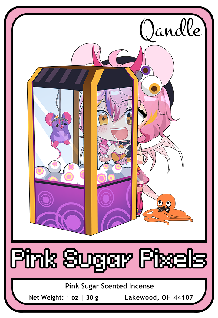 Pink Sugar Pixels Incense Sticks