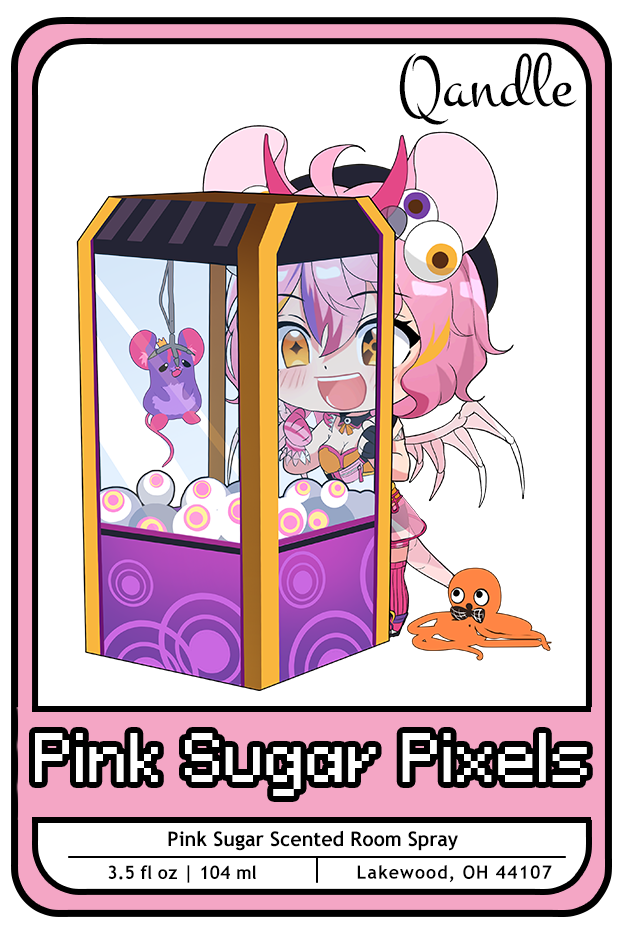 Pink Sugar Pixels Room Spray