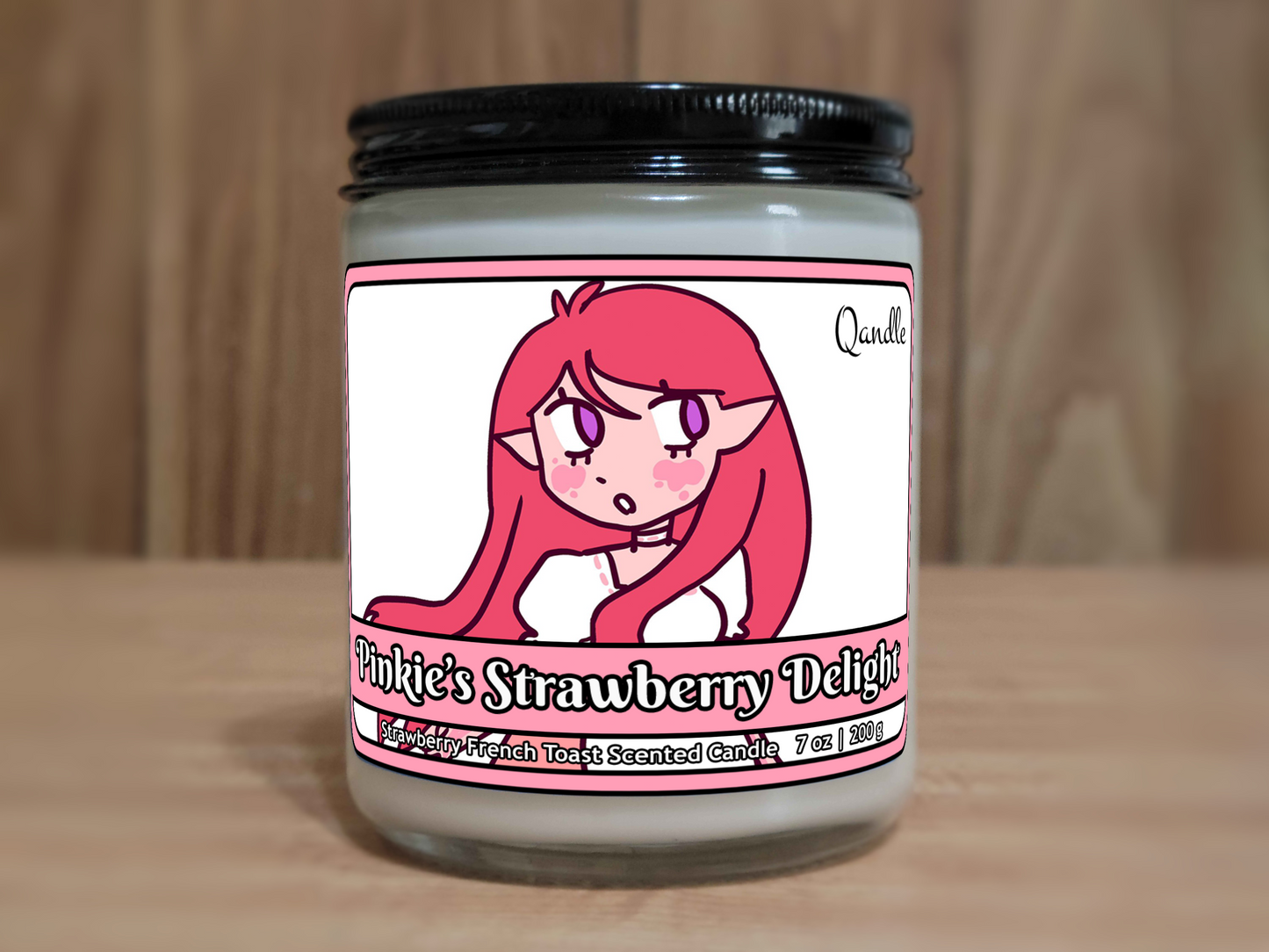 Pinkie's Strawberry Delight Candle