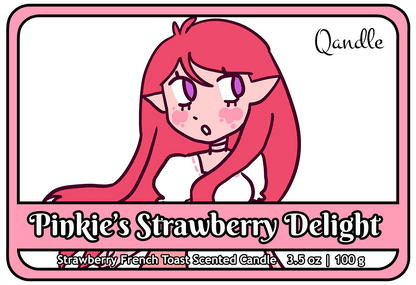 Pinkie's Strawberry Delight Feminine Body Candle