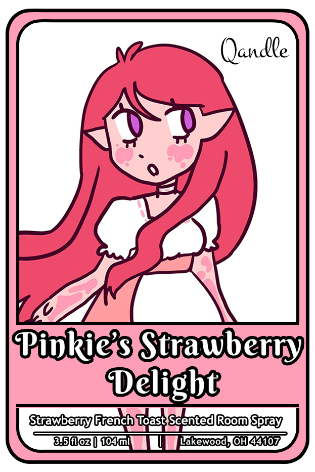 Pinkie's Strawberry Delight Room Spray