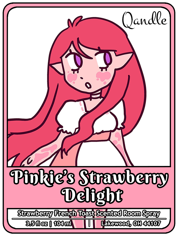 Pinkie's Strawberry Delight Room Spray