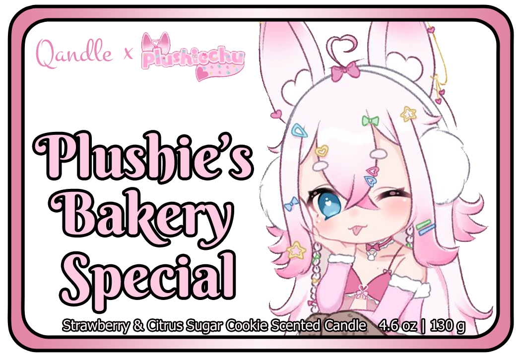 Plushie's Bakery Special Curvy Body Candle