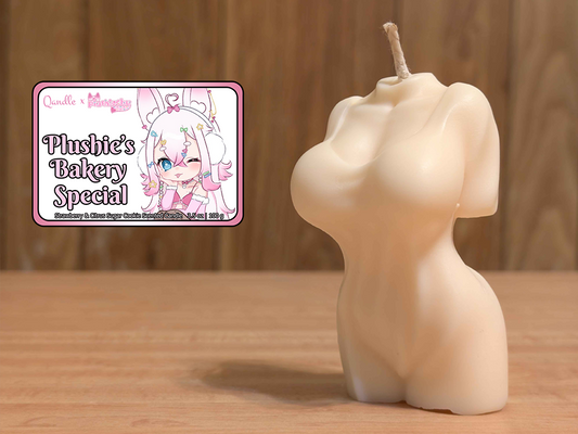 Plushie's Bakery Special Feminine Body Candle