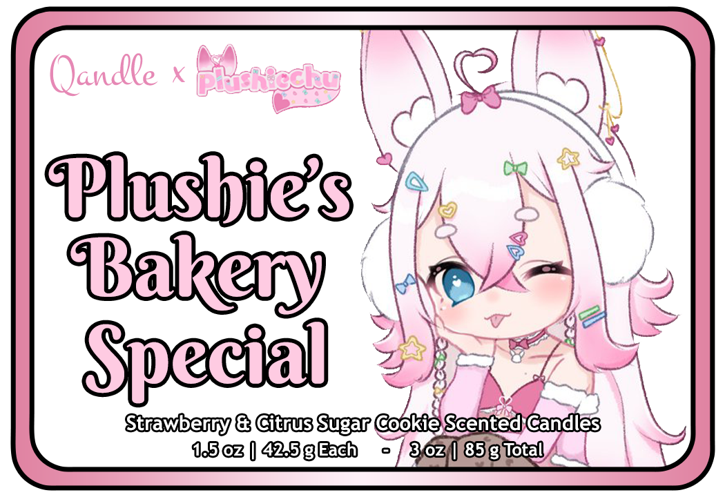 Plushie's Bakery Special Heart Candles