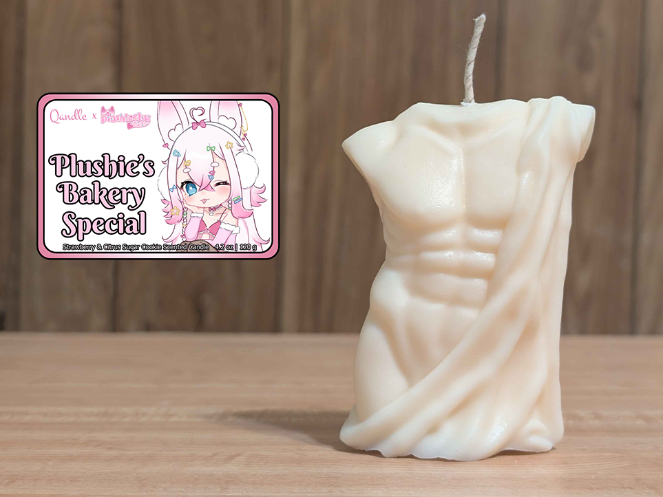 Plushie's Bakery Special Masculine Body Candle