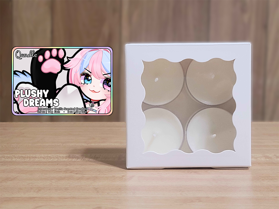 Plushy Dreams Tealight Candles