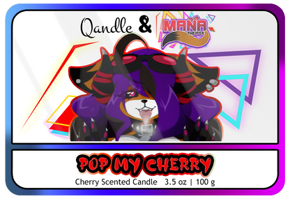 Pop My Cherry Feminine Body Candle