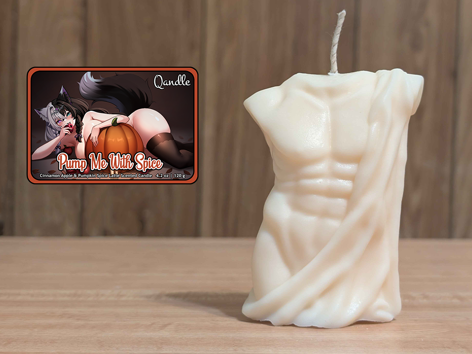 Pump Me With Spice Masculine Body Candle