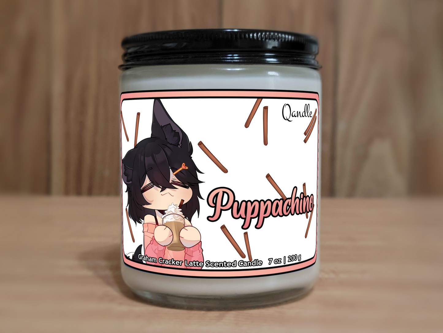 Puppachino Candle