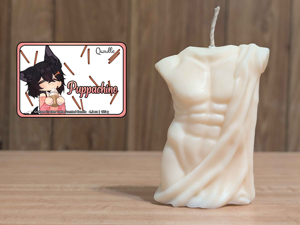 Puppachino Masculine Body Candle