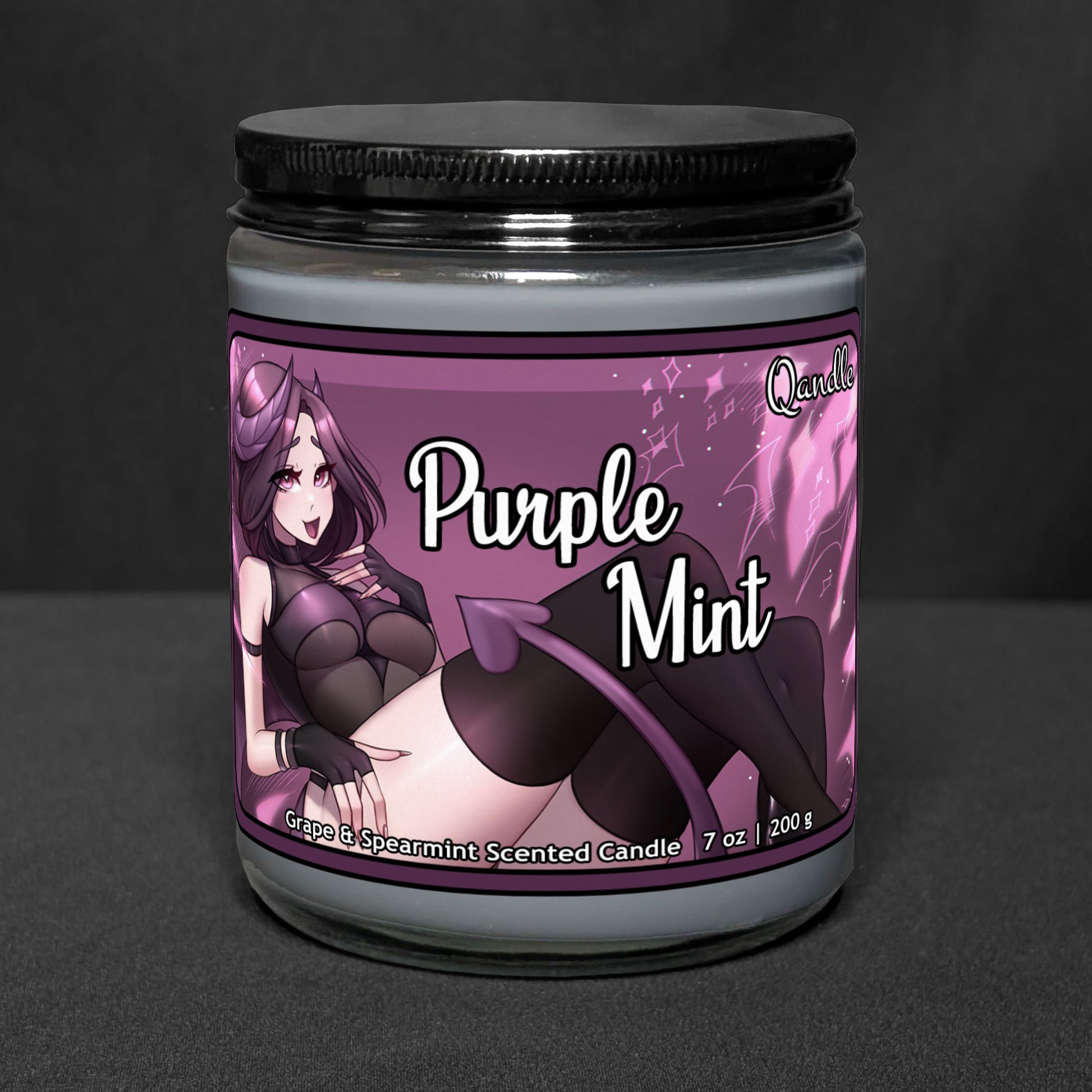 Purple Mint Candle