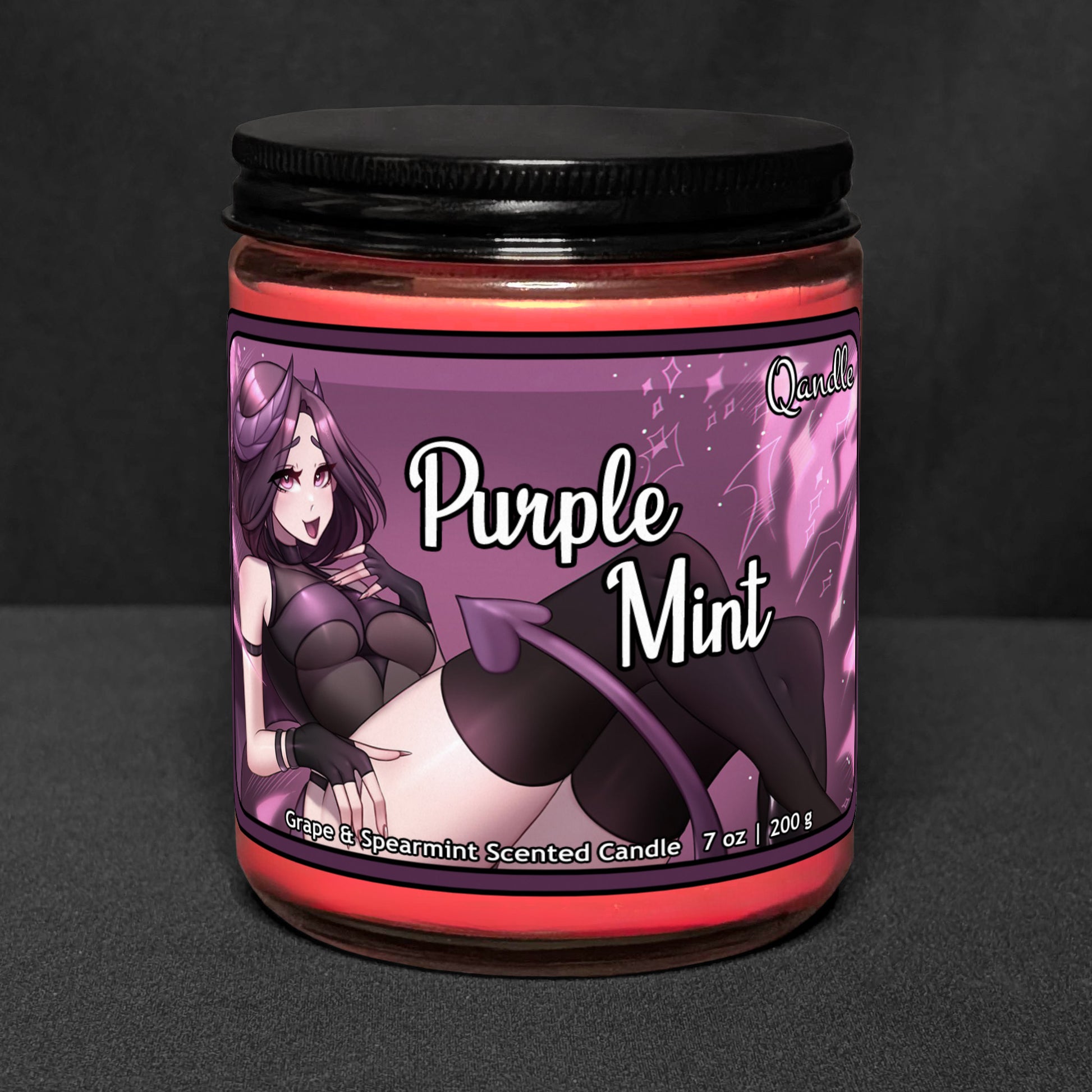 Purple Mint Candle