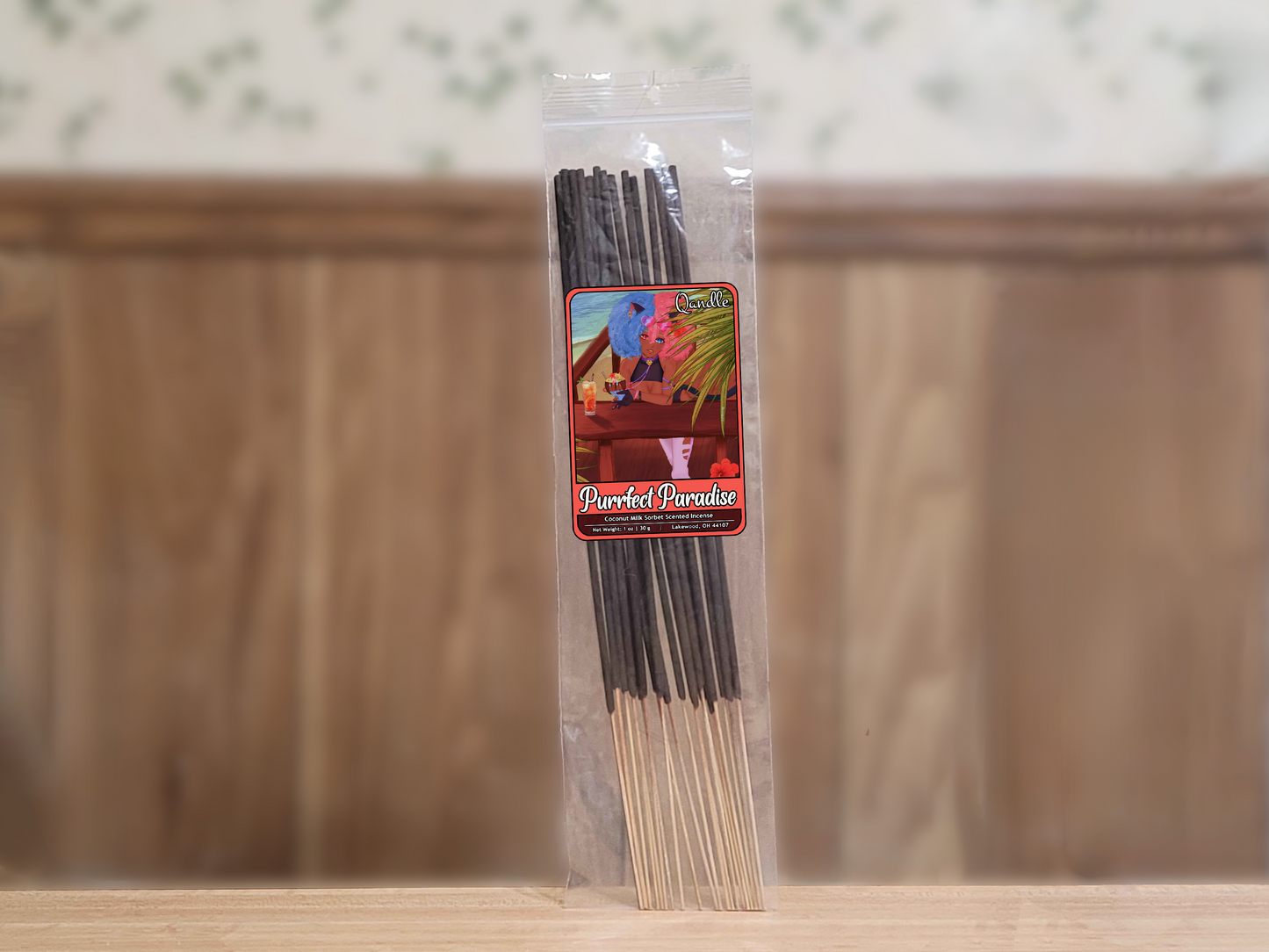 Purrfect Paradise Incense Sticks