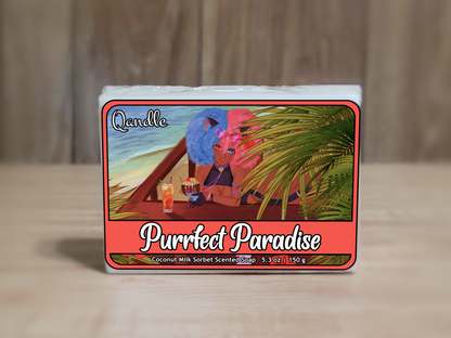 Purrfect Paradise Soap Bar