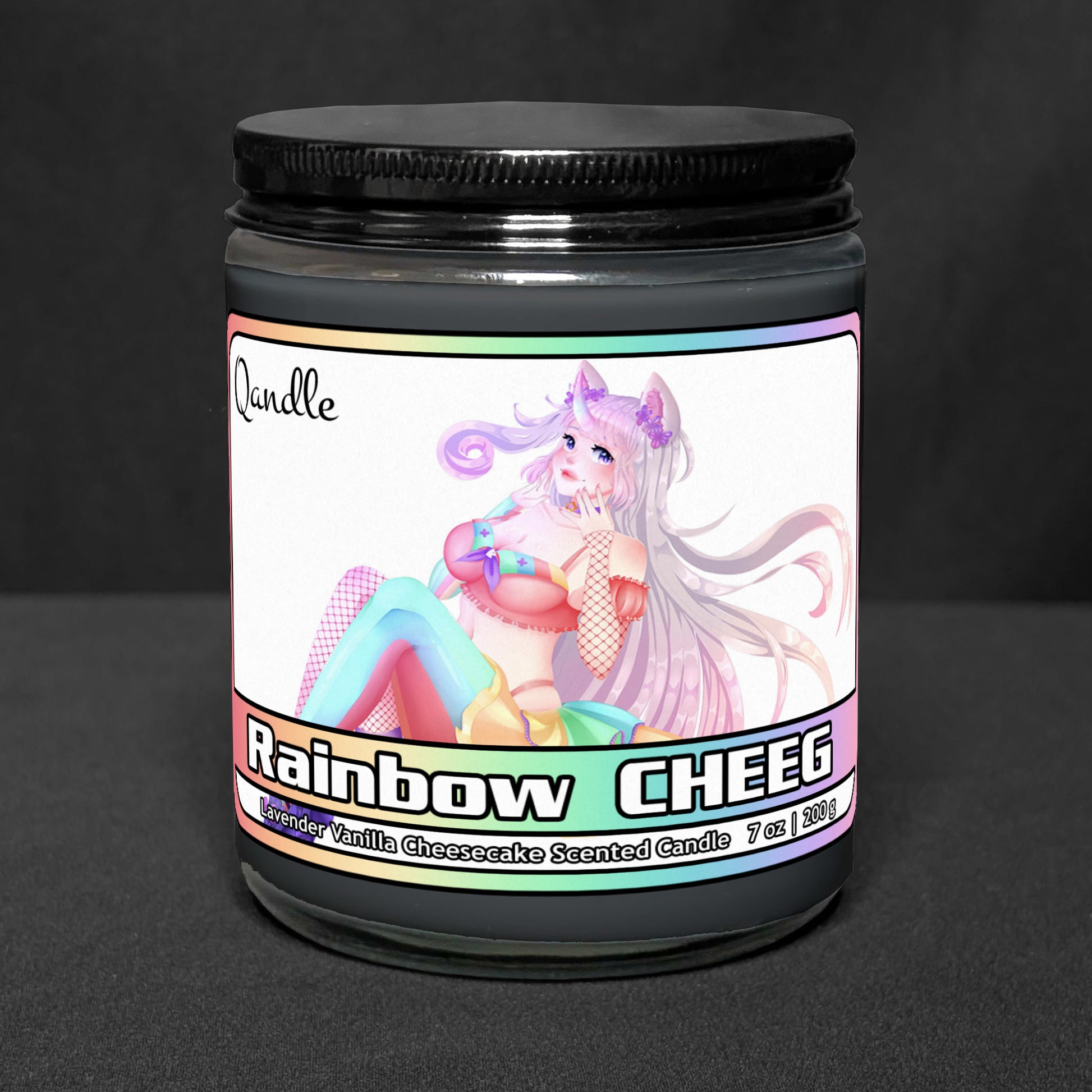 Rainbow CHEEG Candle