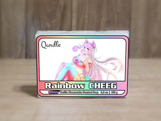 Rainbow CHEEG Soap Bar