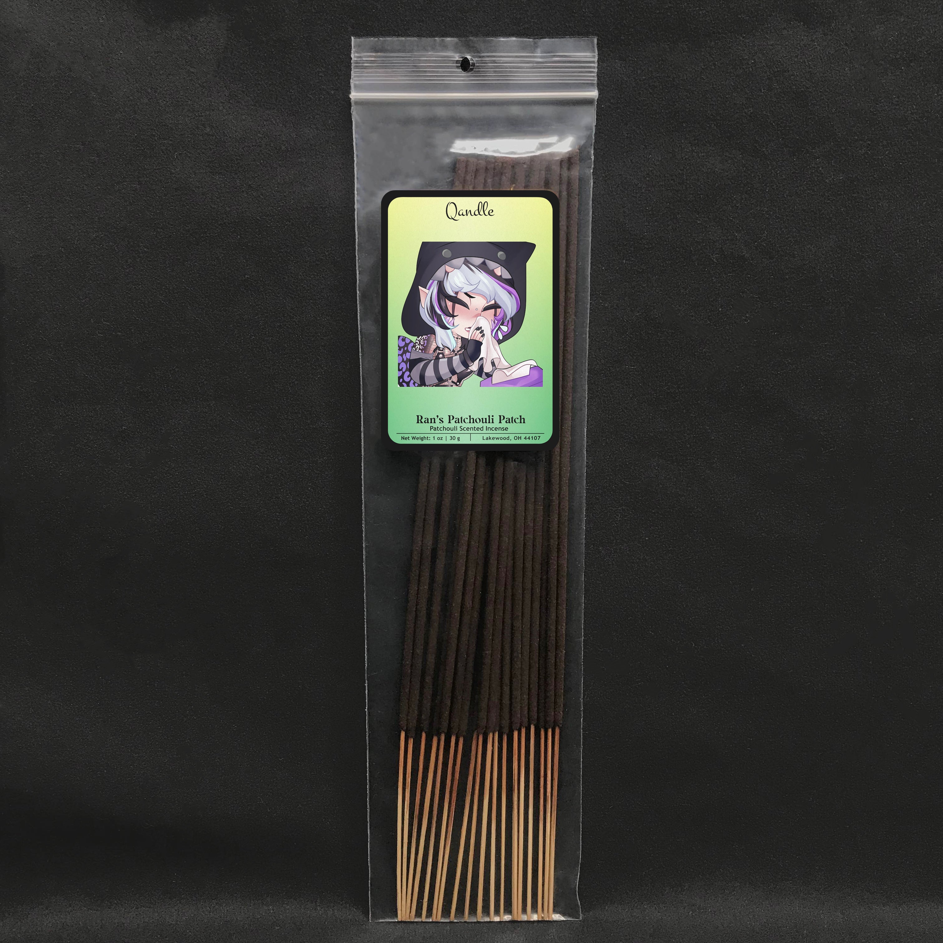 Ran's Patchouli Patch Incense Sticks